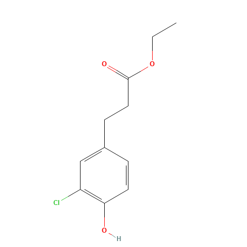 ethyl 3-(3-chloro-4-hydroxyphenyl)propanoate (CAS: 1056009-82-5) - Related Chemical Product