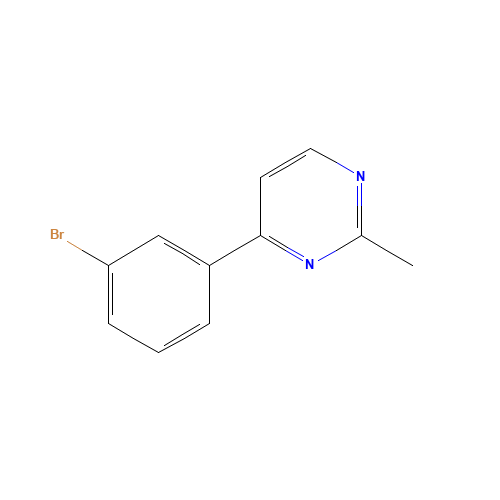 4-(3-bromophenyl)-2-methylpyrimidine (CAS: 844891-12-9) - Related Chemical Product