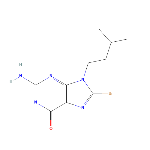 2-amino-8-bromo-9-(3-methylbutyl)-5H-purin-6-one (CAS: 332102-03-1) - Related Chemical Product