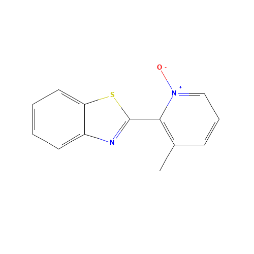 2-(3-methyl-1-oxidopyridin-1-ium-2-yl)-1,3-benzothiazole (CAS: 1432592-53-4) - Related Chemical Product