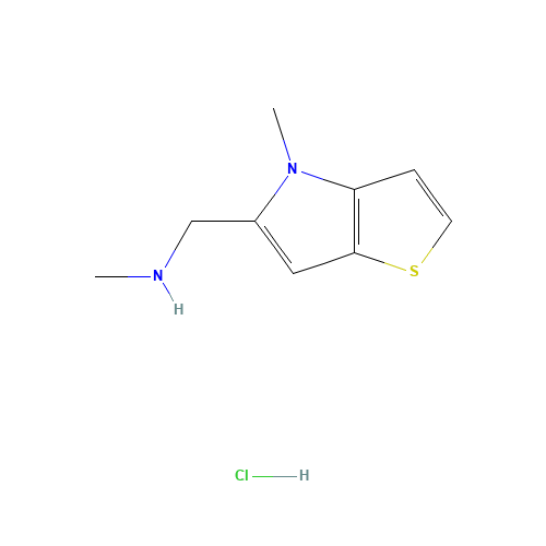 N-methyl-1-(4-methylthieno[3,2-b]pyrrol-5-yl)methanamine;hydrochloride (CAS: 335033-68-6) - Related Chemical Product