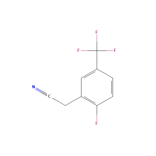 2-[2-fluoro-5-(trifluoromethyl)phenyl]acetonitrile (CAS: 220227-59-8) - Related Chemical Product