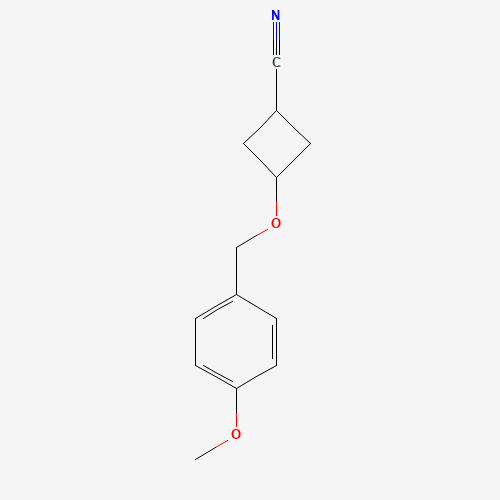 3-[(4-methoxyphenyl)methoxy]cyclobutane-1-carbonitrile (CAS: 938064-64-3) - Related Chemical Product