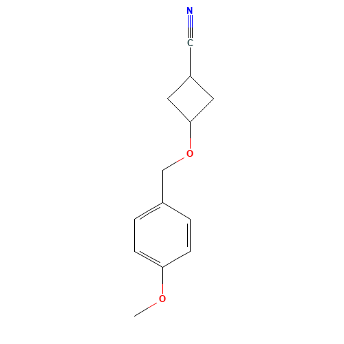 3-[(4-methoxyphenyl)methoxy]cyclobutane-1-carbonitrile (CAS: 938064-64-3) - Related Chemical Product