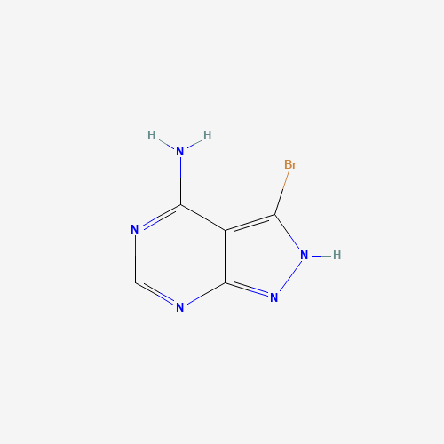 3-bromo-2H-pyrazolo[3,4-d]pyrimidin-4-amine (CAS: 83255-86-1) - Related Chemical Product