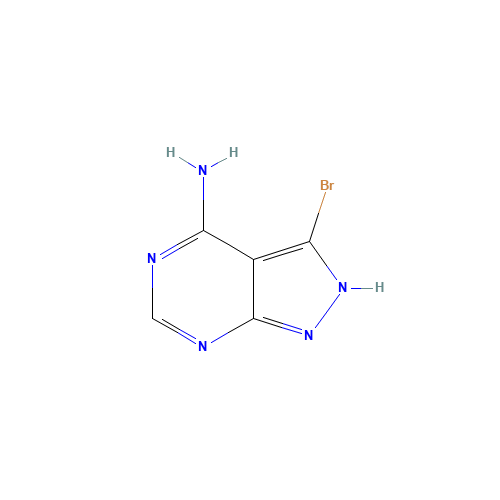 3-bromo-2H-pyrazolo[3,4-d]pyrimidin-4-amine (CAS: 83255-86-1) - Related Chemical Product