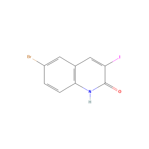 6-bromo-3-iodo-1H-quinolin-2-one (CAS: 916429-27-1) - Related Chemical Product