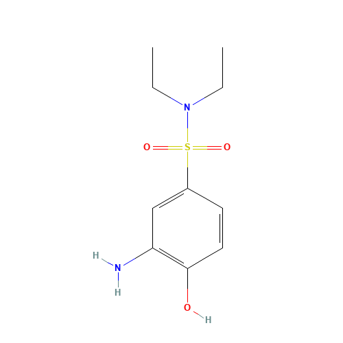 3-amino-N,N-diethyl-4-hydroxybenzenesulfonamide (CAS: 6837-92-9) - Related Chemical Product