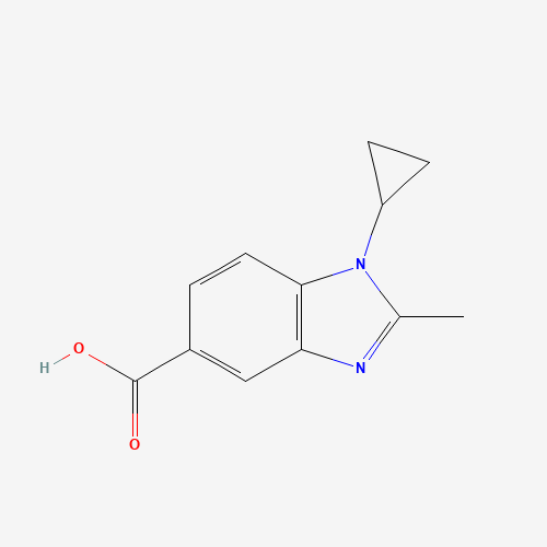 1-cyclopropyl-2-methylbenzimidazole-5-carboxylic acid (CAS: 1094428-46-2) - Related Chemical Product