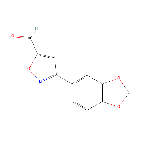 3-(1,3-benzodioxol-5-yl)-1,2-oxazole-5-carbaldehyde (CAS: 808739-26-6) - Related Chemical Product
