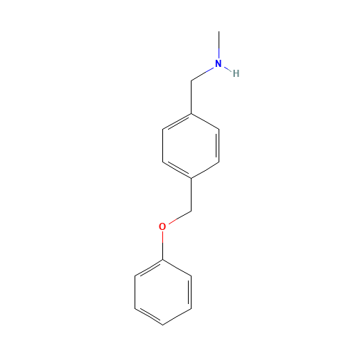 N-methyl-1-[4-(phenoxymethyl)phenyl]methanamine (CAS: 941716-90-1) - Related Chemical Product