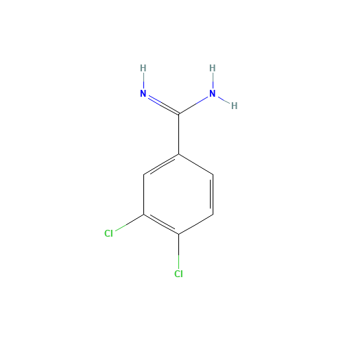 3,4-dichlorobenzenecarboximidamide (CAS: 25412-64-0) - Related Chemical Product