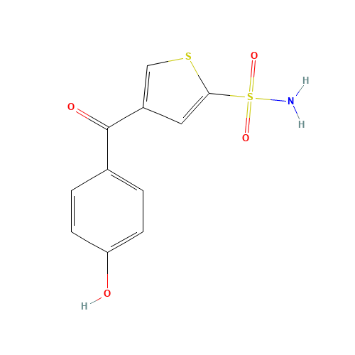 4-(4-hydroxybenzoyl)thiophene-2-sulfonamide (CAS: 118993-57-0) - Related Chemical Product