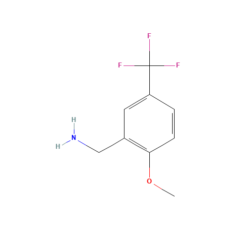 [2-methoxy-5-(trifluoromethyl)phenyl]methanamine (CAS: 400771-42-8) - Related Chemical Product