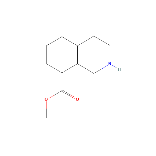 methyl 1,2,3,4,4a,5,6,7,8,8a-decahydroisoquinoline-8-carboxylate (CAS: 1221825-06-4) - Related Chemical Product