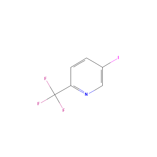 5-iodo-2-(trifluoromethyl)pyridine (CAS: 873107-98-3) - Chemical Structure and Molecular Formula 