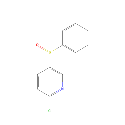 5-(benzenesulfinyl)-2-chloropyridine (CAS: 67743-67-3) - Related Chemical Product