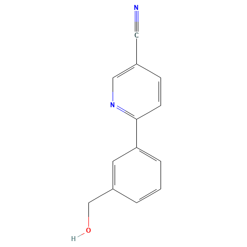 6-[3-(hydroxymethyl)phenyl]pyridine-3-carbonitrile (CAS: 1349708-67-3) - Related Chemical Product