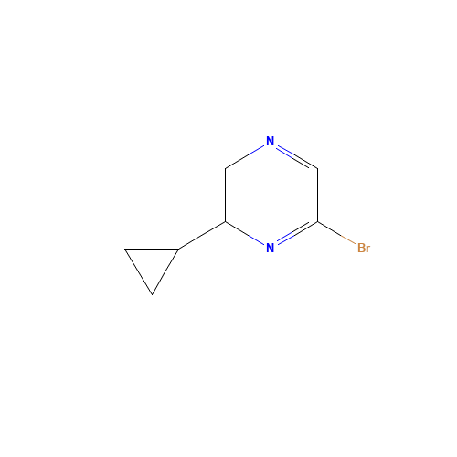 2-bromo-6-cyclopropylpyrazine (CAS: 1086382-98-0) - Related Chemical Product