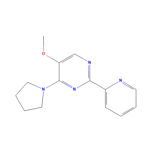 5-methoxy-2-pyridin-2-yl-4-pyrrolidin-1-ylpyrimidine (CAS: 338772-40-0) - Related Chemical Product