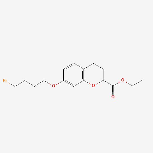 ethyl 7-(4-bromobutoxy)-3,4-dihydro-2H-chromene-2-carboxylate (CAS: 875455-41-7) - Related Chemical Product