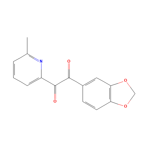 1-(1,3-benzodioxol-5-yl)-2-(6-methylpyridin-2-yl)ethane-1,2-dione (CAS: 356560-76-4) - Related Chemical Product