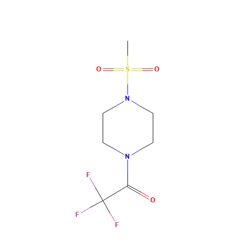 2,2,2-trifluoro-1-(4-methylsulfonylpiperazin-1-yl)ethanone (CAS: 1027258-48-5) - Related Chemical Product