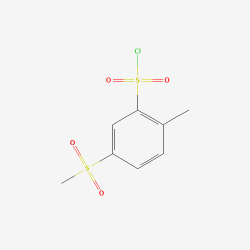 2-methyl-5-methylsulfonylbenzenesulfonyl chloride (CAS: 2224-67-1) - Related Chemical Product