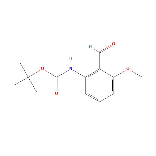 tert-butyl N-(2-formyl-3-methoxyphenyl)carbamate (CAS: 335672-28-1) - Related Chemical Product
