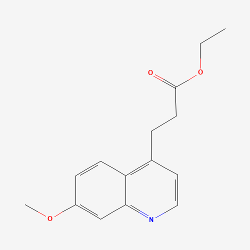 ethyl 3-(7-methoxyquinolin-4-yl)propanoate (CAS: 1151666-29-3) - Related Chemical Product
