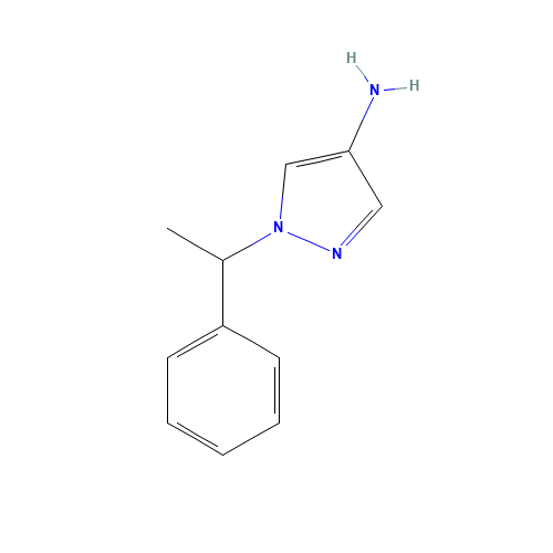 1-(1-phenylethyl)pyrazol-4-amine (CAS: 1240572-59-1) - Related Chemical Product