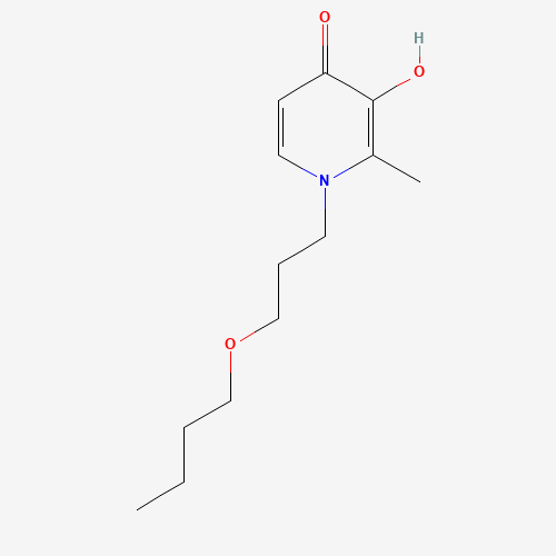 1-(3-butoxypropyl)-3-hydroxy-2-methylpyridin-4-one (CAS: 150455-58-6) - Related Chemical Product
