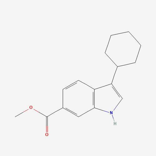 methyl 3-cyclohexyl-1H-indole-6-carboxylate (CAS: 494799-18-7) - Related Chemical Product