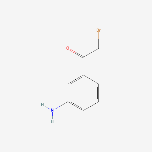 1-(3-aminophenyl)-2-bromoethanone (CAS: 57946-55-1) - Related Chemical Product