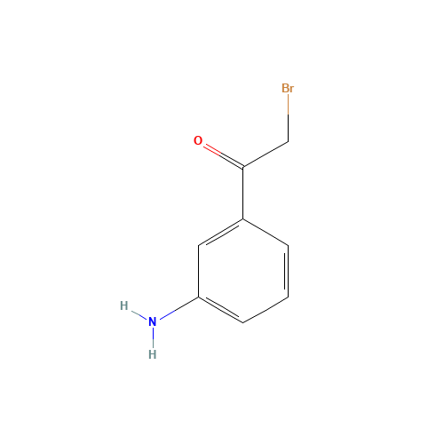 1-(3-aminophenyl)-2-bromoethanone (CAS: 57946-55-1) - Related Chemical Product