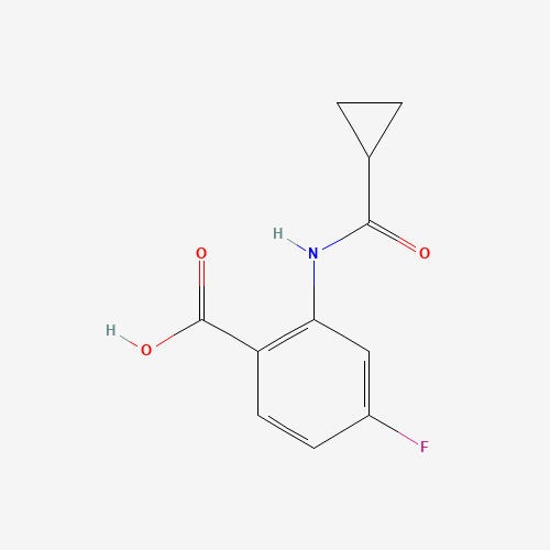 2-(cyclopropanecarbonylamino)-4-fluorobenzoic acid (CAS: 953753-01-0) - Related Chemical Product