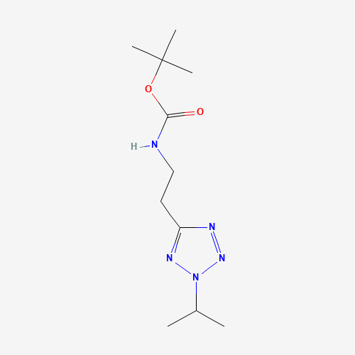 tert-butyl N-[2-(2-propan-2-yltetrazol-5-yl)ethyl]carbamate (CAS: 1244059-03-7) - Related Chemical Product