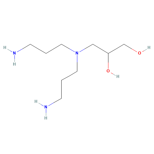 3-[bis(3-aminopropyl)amino]propane-1,2-diol (CAS: 62221-53-8) - Related Chemical Product