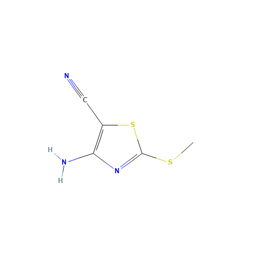 4-amino-2-methylsulfanyl-1,3-thiazole-5-carbonitrile (CAS: 39736-28-2) - Related Chemical Product