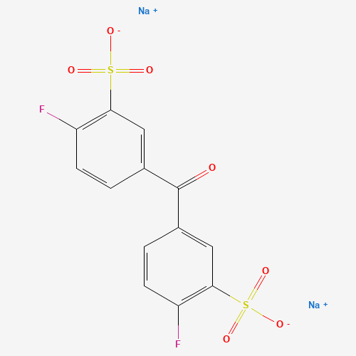 disodium;2-fluoro-5-(4-fluoro-3-sulfonatobenzoyl)benzenesulfonate (CAS: 210531-45-6) - Related Chemical Product