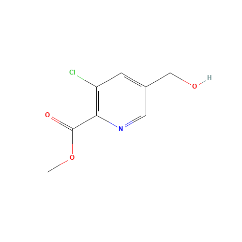 methyl 3-chloro-5-(hydroxymethyl)pyridine-2-carboxylate (CAS: 1198016-49-7) - Related Chemical Product