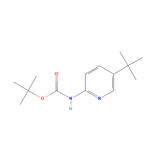 tert-butyl N-(5-tert-butylpyridin-2-yl)carbamate (CAS: 1217417-46-3) - Related Chemical Product