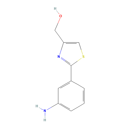 [2-(3-aminophenyl)-1,3-thiazol-4-yl]methanol (CAS: 885280-39-7) - Related Chemical Product