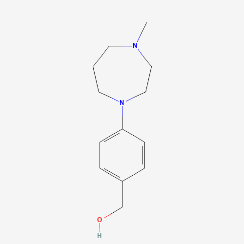 [4-(4-methyl-1,4-diazepan-1-yl)phenyl]methanol (CAS: 898289-58-2) - Related Chemical Product