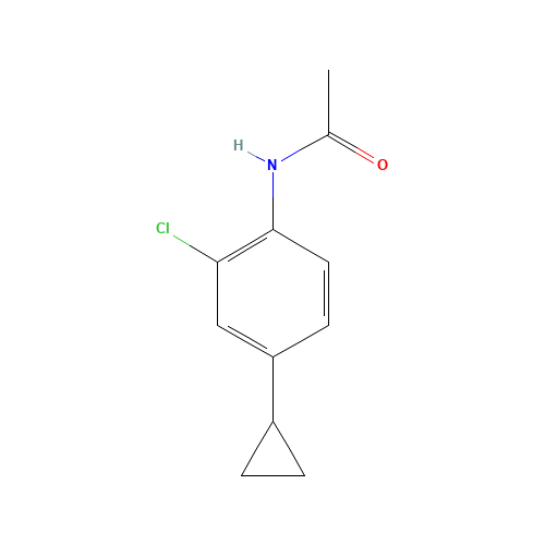 N-(2-chloro-4-cyclopropylphenyl)acetamide (CAS: 878672-11-8) - Related Chemical Product
