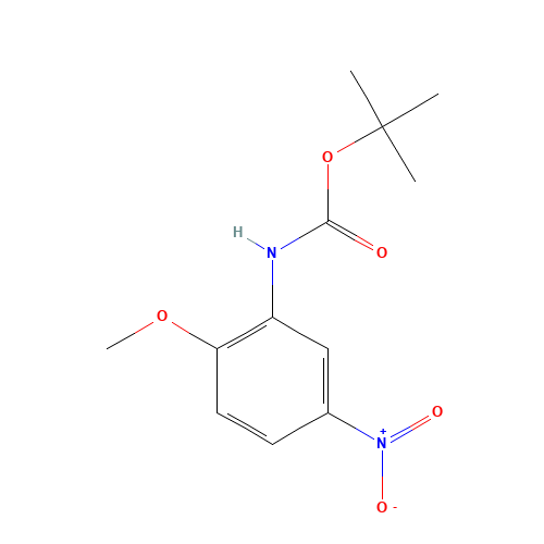 tert-butyl N-(2-methoxy-5-nitrophenyl)carbamate (CAS: 211564-07-7) - Related Chemical Product