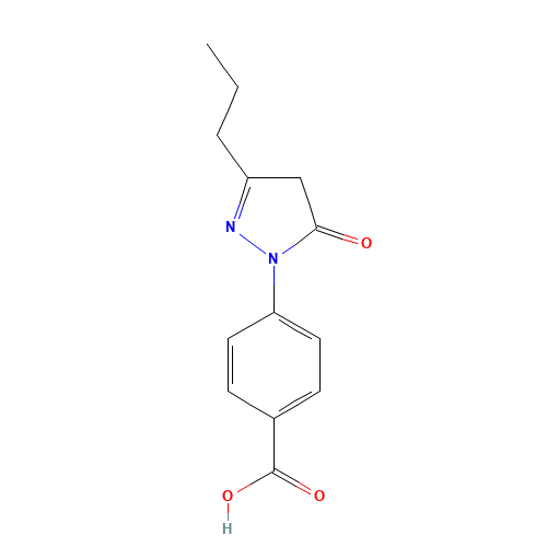4-(5-oxo-3-propyl-4H-pyrazol-1-yl)benzoic acid (CAS: 184707-94-6) - Related Chemical Product
