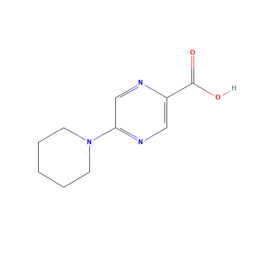 5-piperidin-1-ylpyrazine-2-carboxylic acid (CAS: 1210707-88-2) - Related Chemical Product