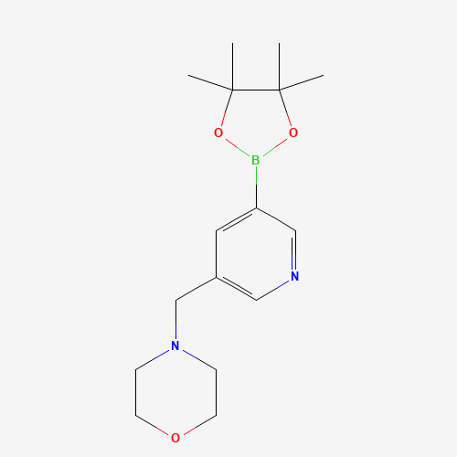 4-[[5-(4,4,5,5-tetramethyl-1,3,2-dioxaborolan-2-yl)pyridin-3-yl]methyl]morpholine (CAS: 919347-16-3) - Related Chemical Product