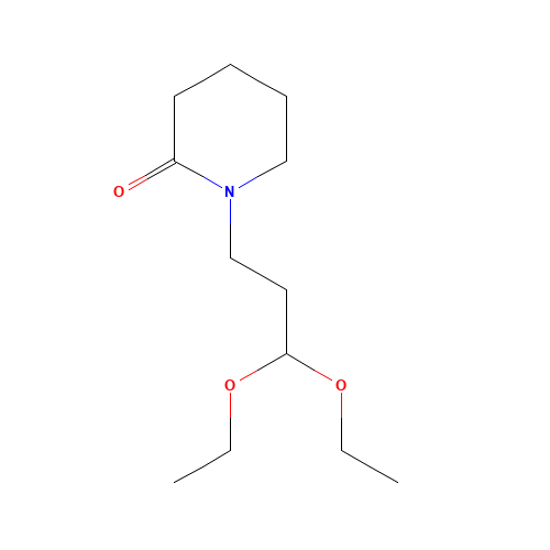1-(3,3-diethoxypropyl)piperidin-2-one (CAS: 863445-20-9) - Related Chemical Product